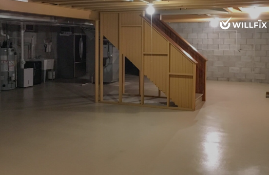 Basement underpinning example by WillFix